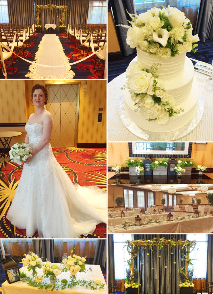 Romantic Garden Inspired Summer Wedding Flowers At The Hotel Marlowe Boston