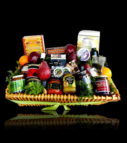 Lavish Fruit & Gourmet Basket