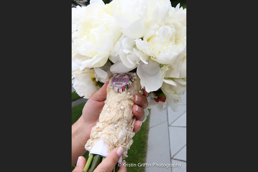 All white custom bridal bouquet by Stapleton Floral Design