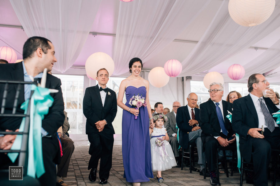 Deanna & Brian's Romantic Summer Wedding at The New England Aquarium, Photographer: Todd Wilson Images