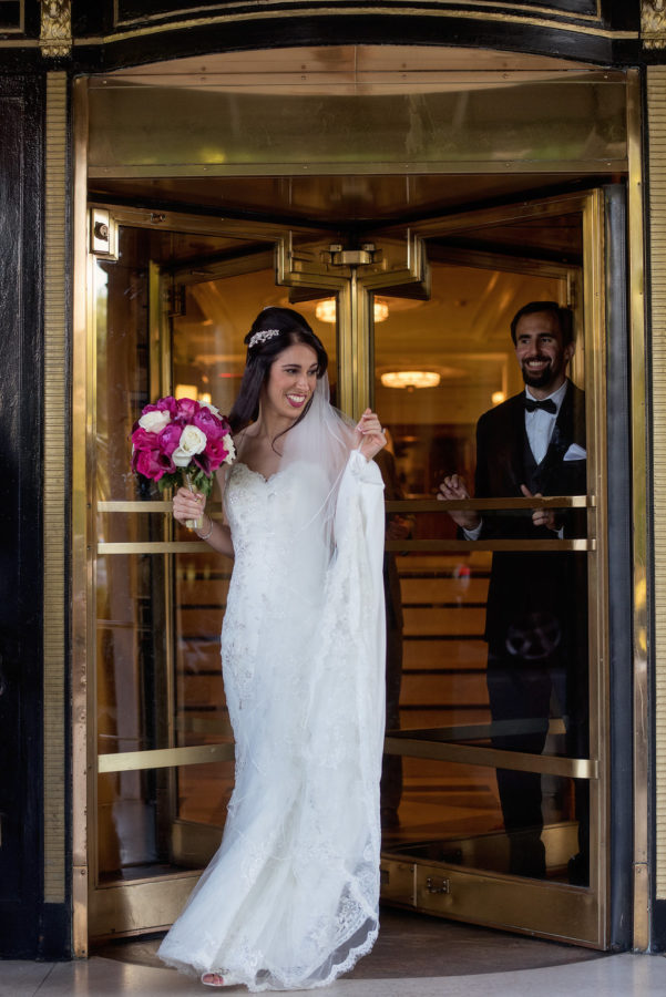 Julie & Koroush's Vibrant Summer Wedding at The Taj Boston, Photographer: Kate McElwee Photography