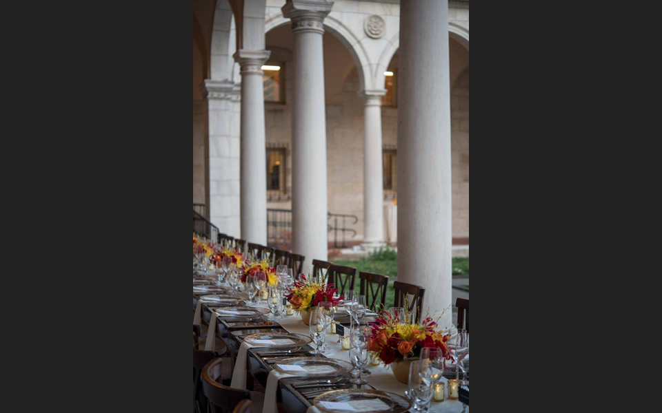 Private Event The Boston Public Library Boston Florist Stapleton