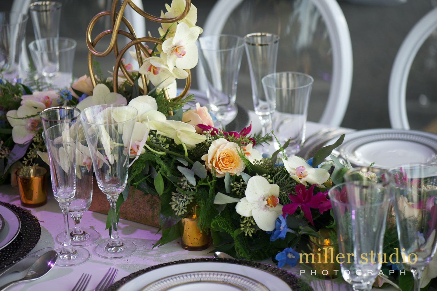 Custom Floral Designs @ The Charlestown Harborwalk, Photographer: Miller Studio Photography