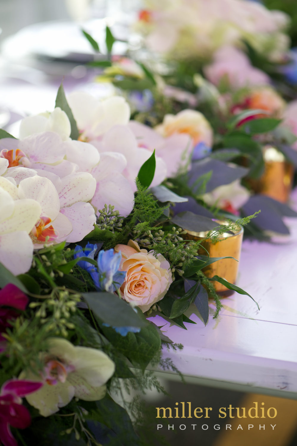 Custom Floral Designs @ The Charlestown Harborwalk, Photographer: Miller Studio Photography