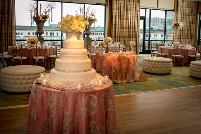 Sophia & Peter's Wedding at The Seaport Hotel Boston, Photography: Maggie Stolzberg