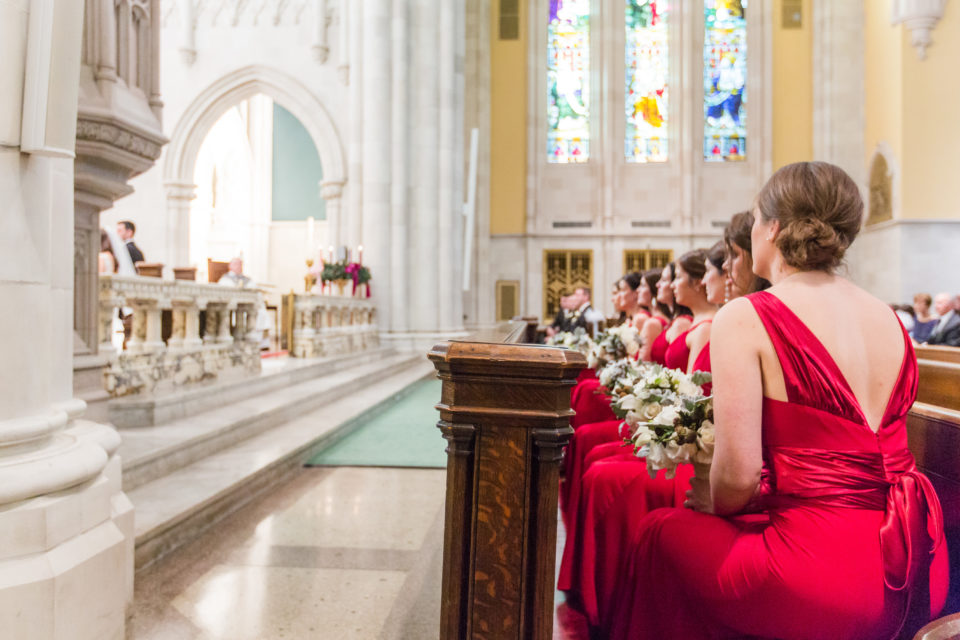 Jacquelyn & John's Holiday Inspired Winter Wedding at The Red Lion Inn, Photographer: Prudente Photography