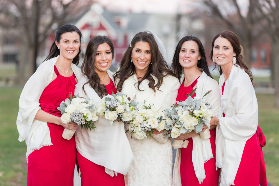 Jacquelyn & John's Holiday Inspired Winter Wedding at The Red Lion Inn, Photographer: Prudente Photography