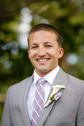 Callie & Tyler's Waterfront Summer Wedding in Knnebunckport, ME. Photographer: Clark + Walker Studio