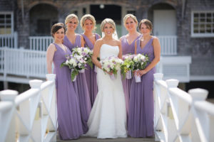 purple bridesmaids dresses