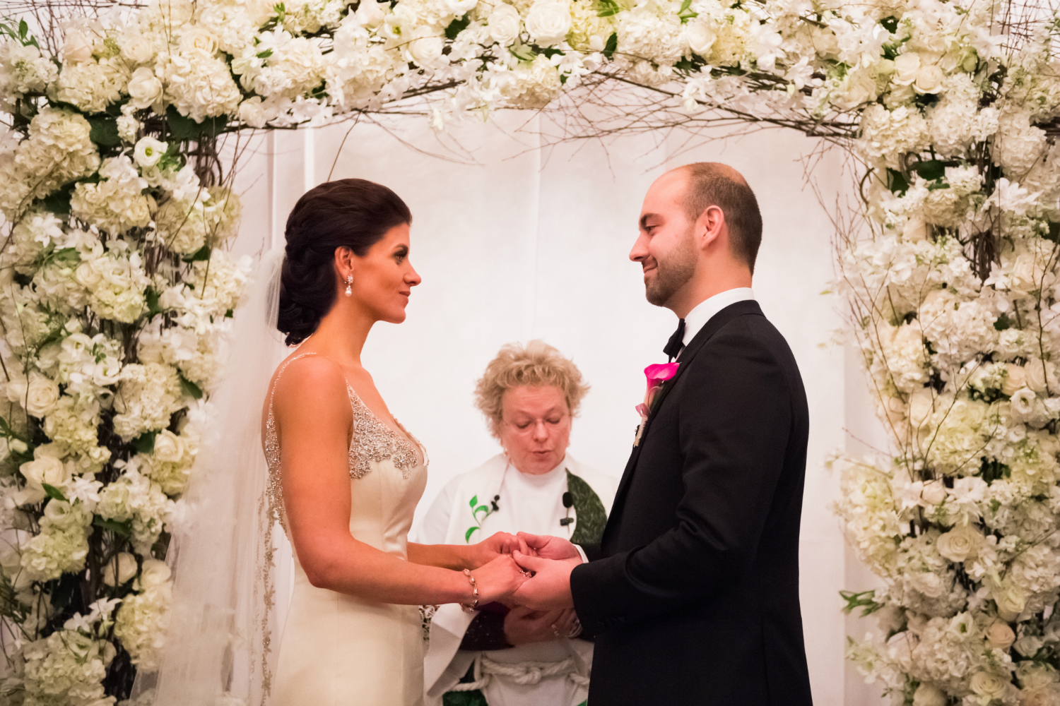 Sarah & Drew's Autumn Elegance Wedding at Alden Castle, Photographer: Karen Kelly Photography