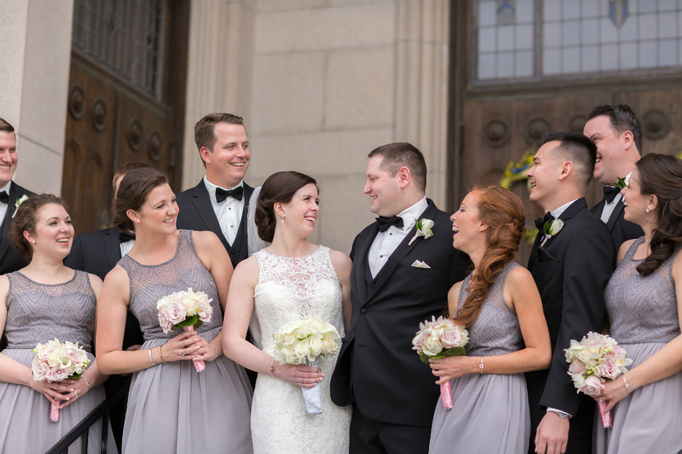 Maddie & Bo's Elegant Waterfront Wedding at The Hyatt Regency Boston, Photographer: Anna Lee Photography