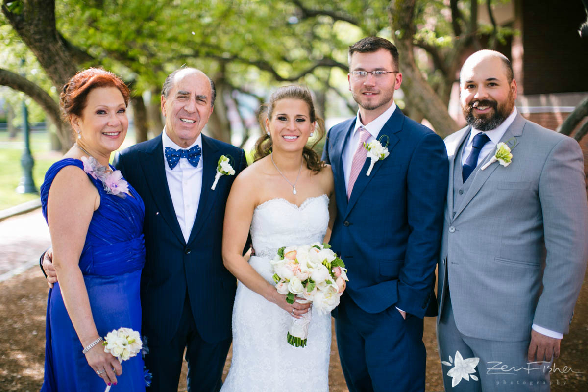 Ronny & Joey's Cambridge Wedding at The Royal Sonesta Hotel, Photography by Zev Fisher