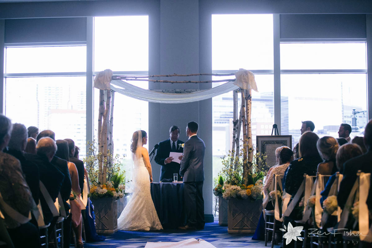 Ronny & Joey's Cambridge Wedding at The Royal Sonesta Hotel, Photography by Zev Fisher