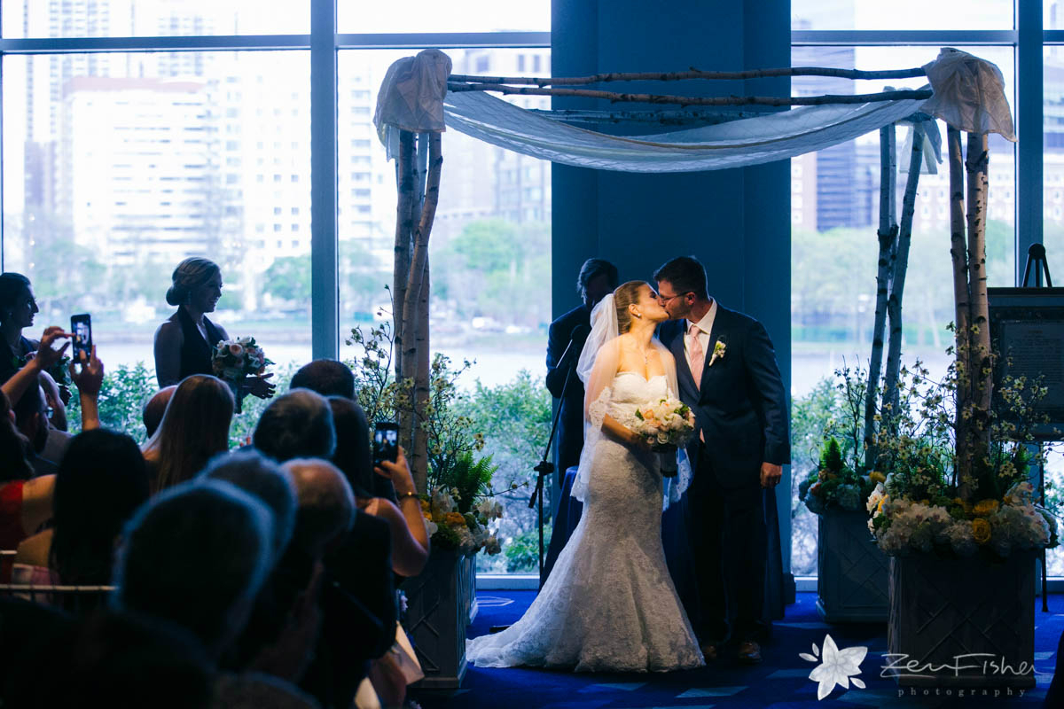 Ronny & Joey's Cambridge Wedding at The Royal Sonesta Hotel, Photography by Zev Fisher