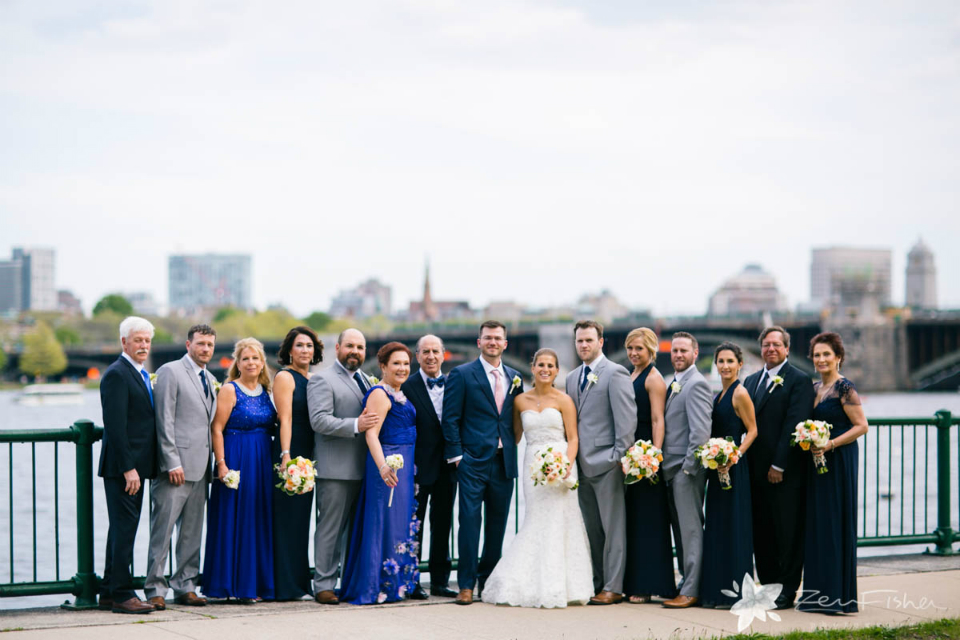 Ronny & Joey's Cambridge Wedding at The Royal Sonesta Hotel, Photography by Zev Fisher