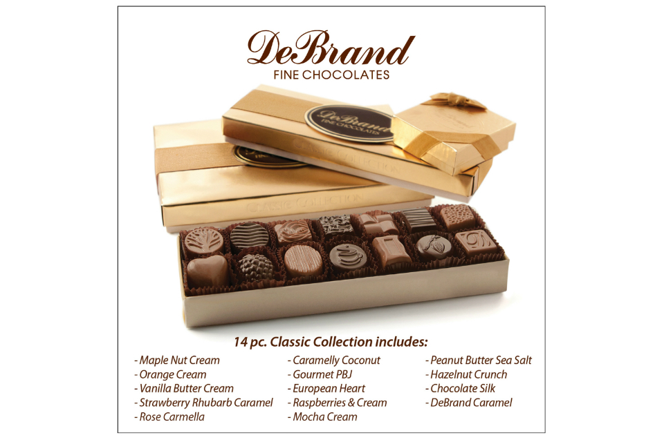 DeBrand Classic Collection DeBrand Fine Chocolates