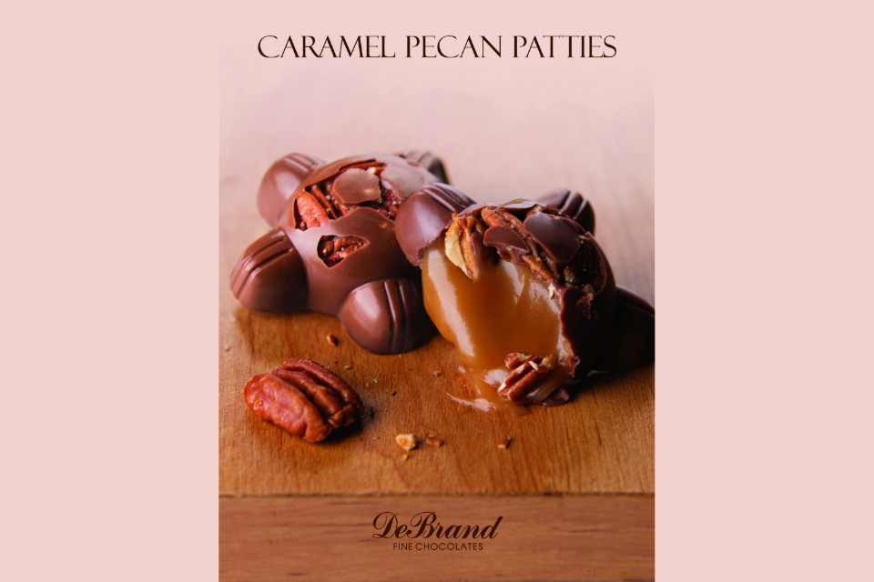 DeBrand Caramel Pecan Patties Turtles