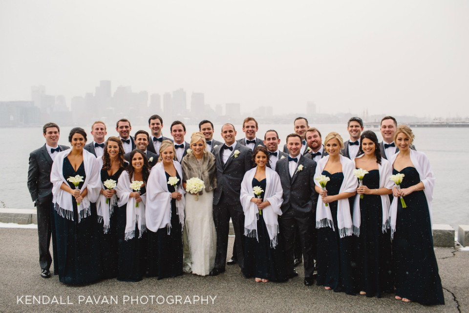 Kelsie & Andrew's Hyatt Regency Boston Harbor Wedding. Photographer: Kendall Pavan Photography