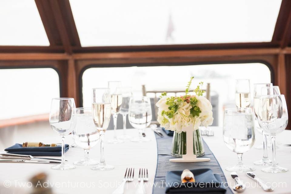 Melissa & Michael's Summer Wedding on the Boston Seaport Elite Yacht