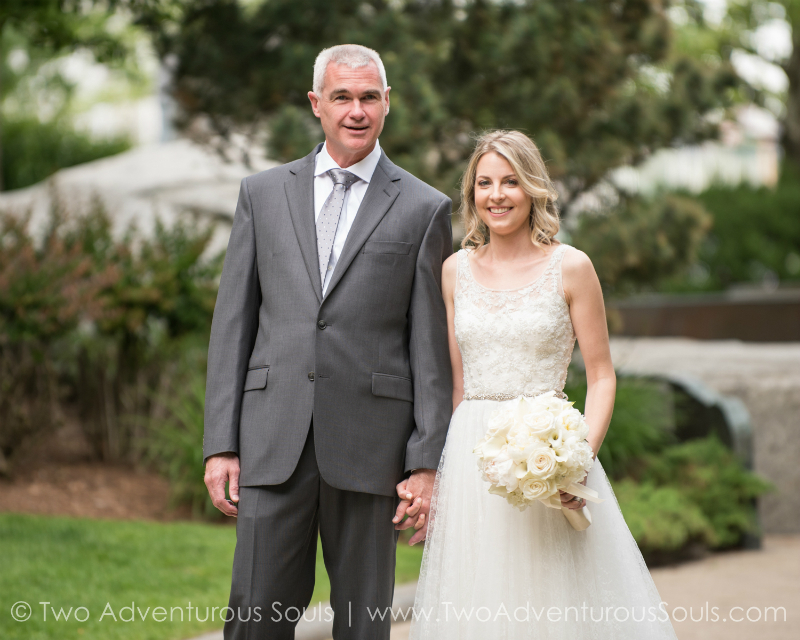 Melissa & Michael's wedding on the Boston Seaport Elite Yacht