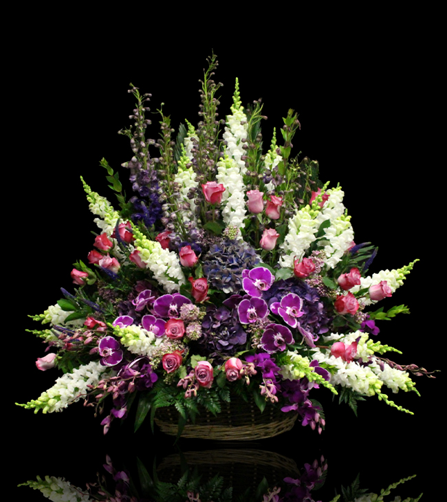 Jewel Elegance Sympathy Basket