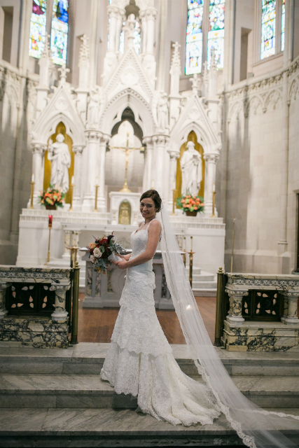 Kaitlin & Christopher's Autumn Wedding at The Seaport Hotel Boston, Photographer: Sweet Alice Photography