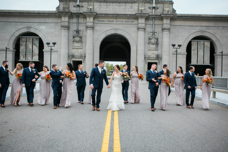 Kaitlin & Christopher's Autumn Wedding at The Seaport Hotel Boston, Photographer: Sweet Alice Photography