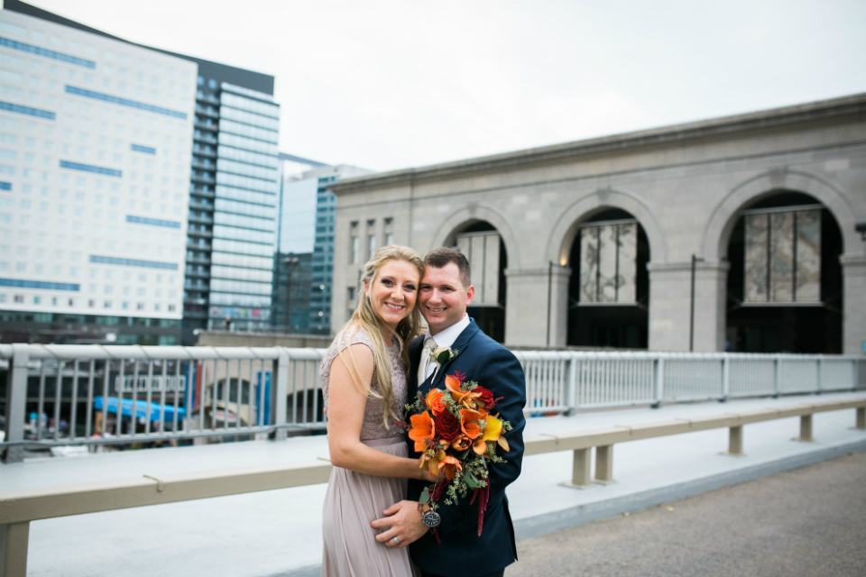 Kaitlin & Christopher's Autumn Wedding at The Seaport Hotel Boston, Photographer: Sweet Alice Photography