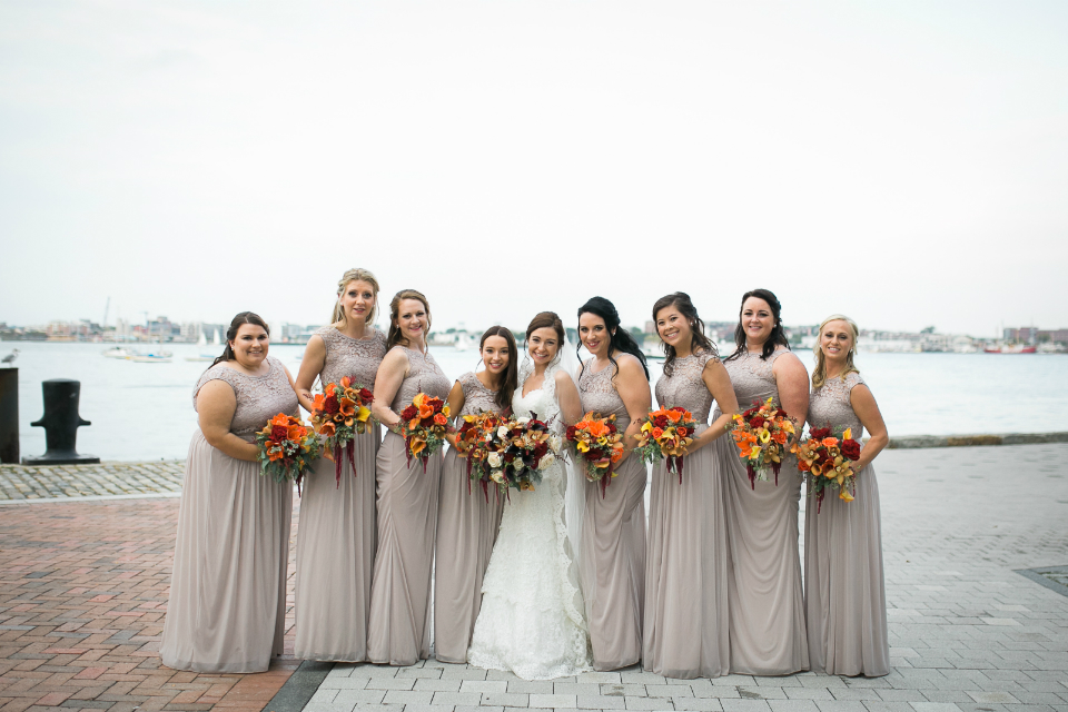 Kaitlin & Christopher's Autumn Wedding at The Seaport Hotel Boston, Photographer: Sweet Alice Photography