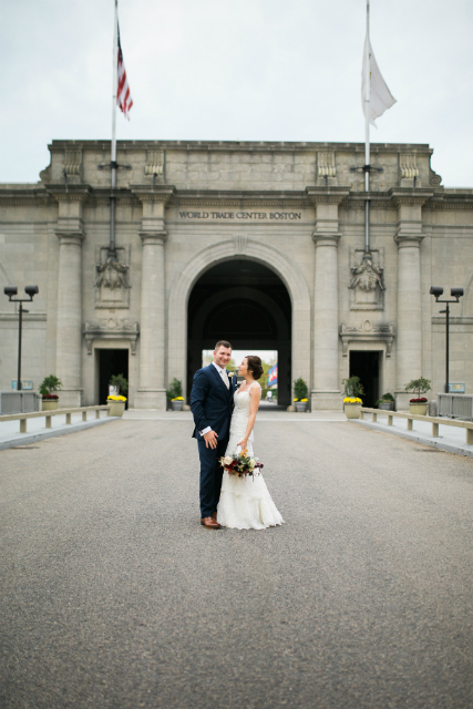 Kaitlin & Christopher's Autumn Wedding at The Seaport Hotel Boston, Photographer: Sweet Alice Photography