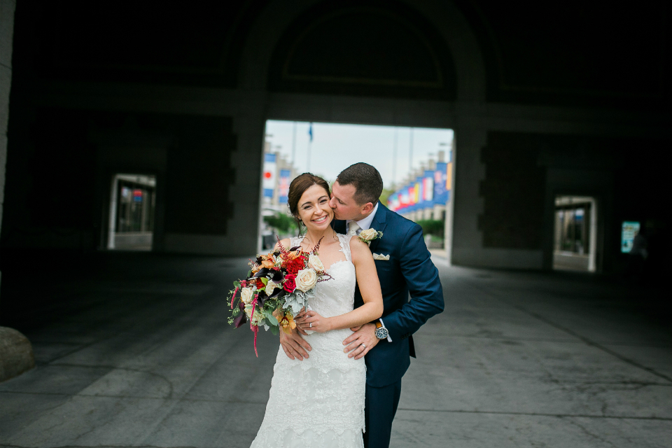 Kaitlin & Christopher's Autumn Wedding at The Seaport Hotel Boston, Photographer: Sweet Alice Photography