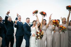 Kaitlin & Christopher's Autumn Wedding at The Seaport Hotel Boston, Photographer: Sweet Alice Photography