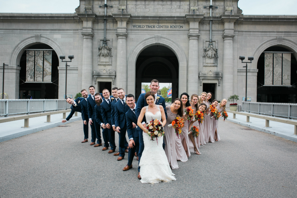 Kaitlin & Christopher's Autumn Wedding at The Seaport Hotel Boston, Photographer: Sweet Alice Photography