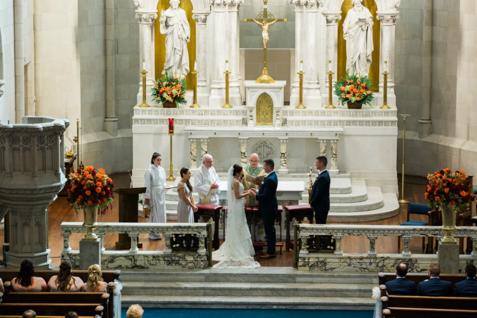 Kaitlin & Christopher's Autumn Wedding at The Seaport Hotel Boston, Photographer: Sweet Alice Photography