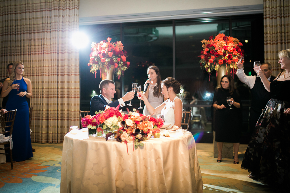 Kaitlin & Christopher's Autumn Wedding at The Seaport Hotel Boston, Photographer: Sweet Alice Photography