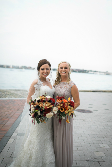 Kaitlin & Christopher's Autumn Wedding at The Seaport Hotel Boston, Photographer: Sweet Alice Photography