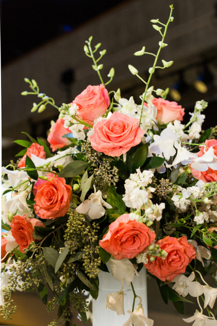 Wedding floral arrangements by Stapleton Floral Design