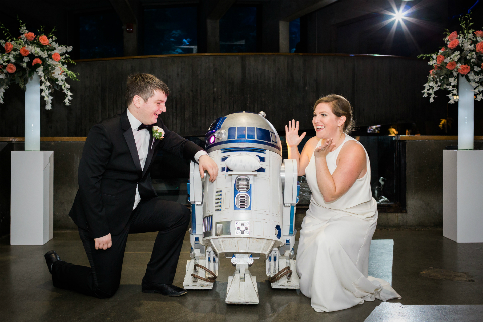 New England Aquarium wedding