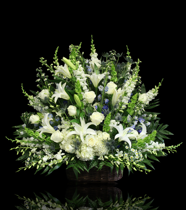 Sapphire Sympathy Basket