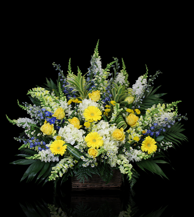Lemon Sapphire Sympathy Basket