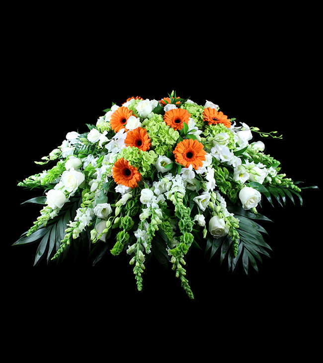 Lemon Citrus Casket Spray