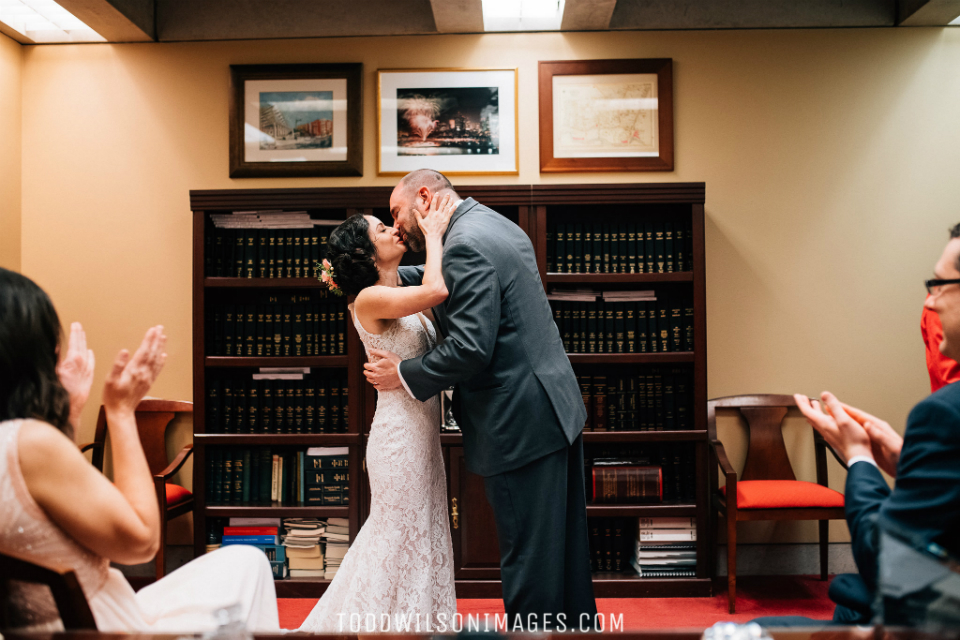 Boston City Hall Wedding