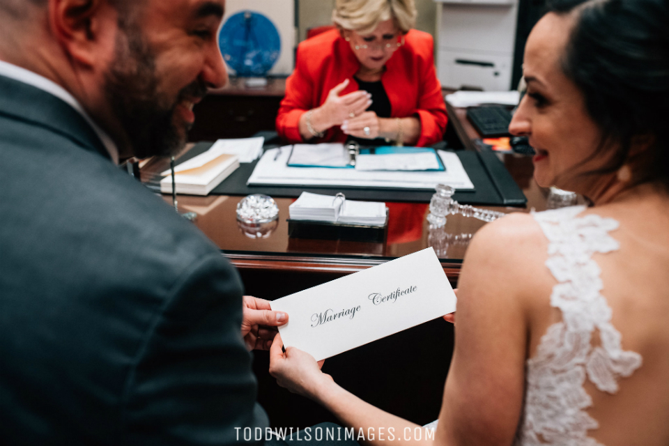 Boston City Hall Wedding