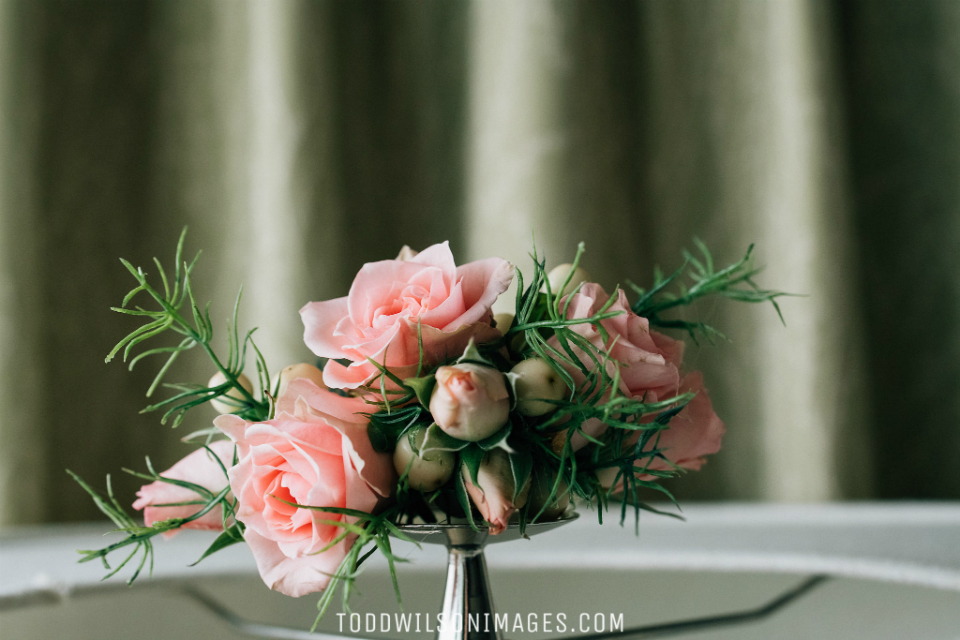 Pink roses by Stapleton Floral Design