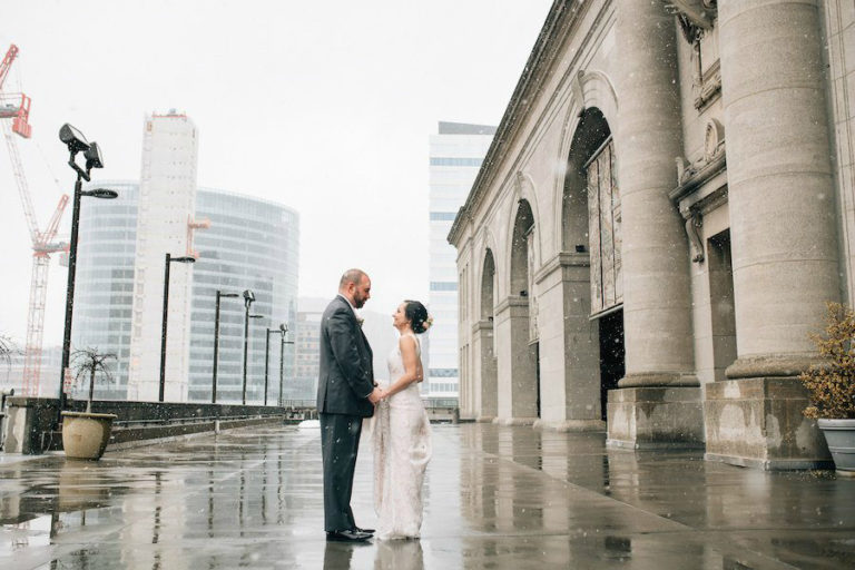 Boston City Hall Wedding Elopement Boston Florist