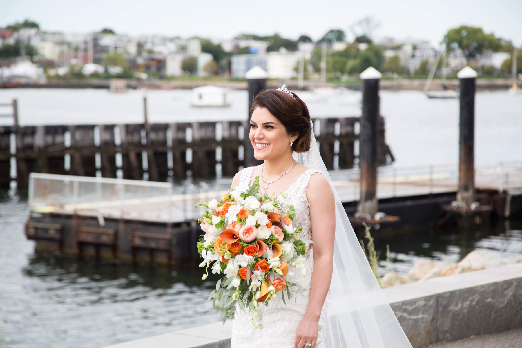 Beautiful Bride at the Hyatt Regency Boston Wedding