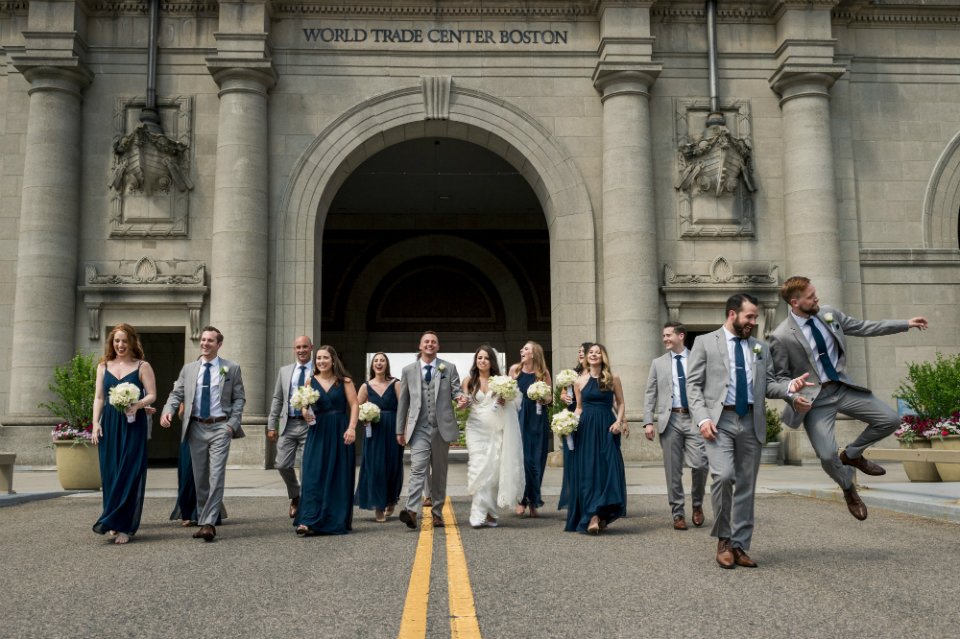 Word Trade Center Boston wedding