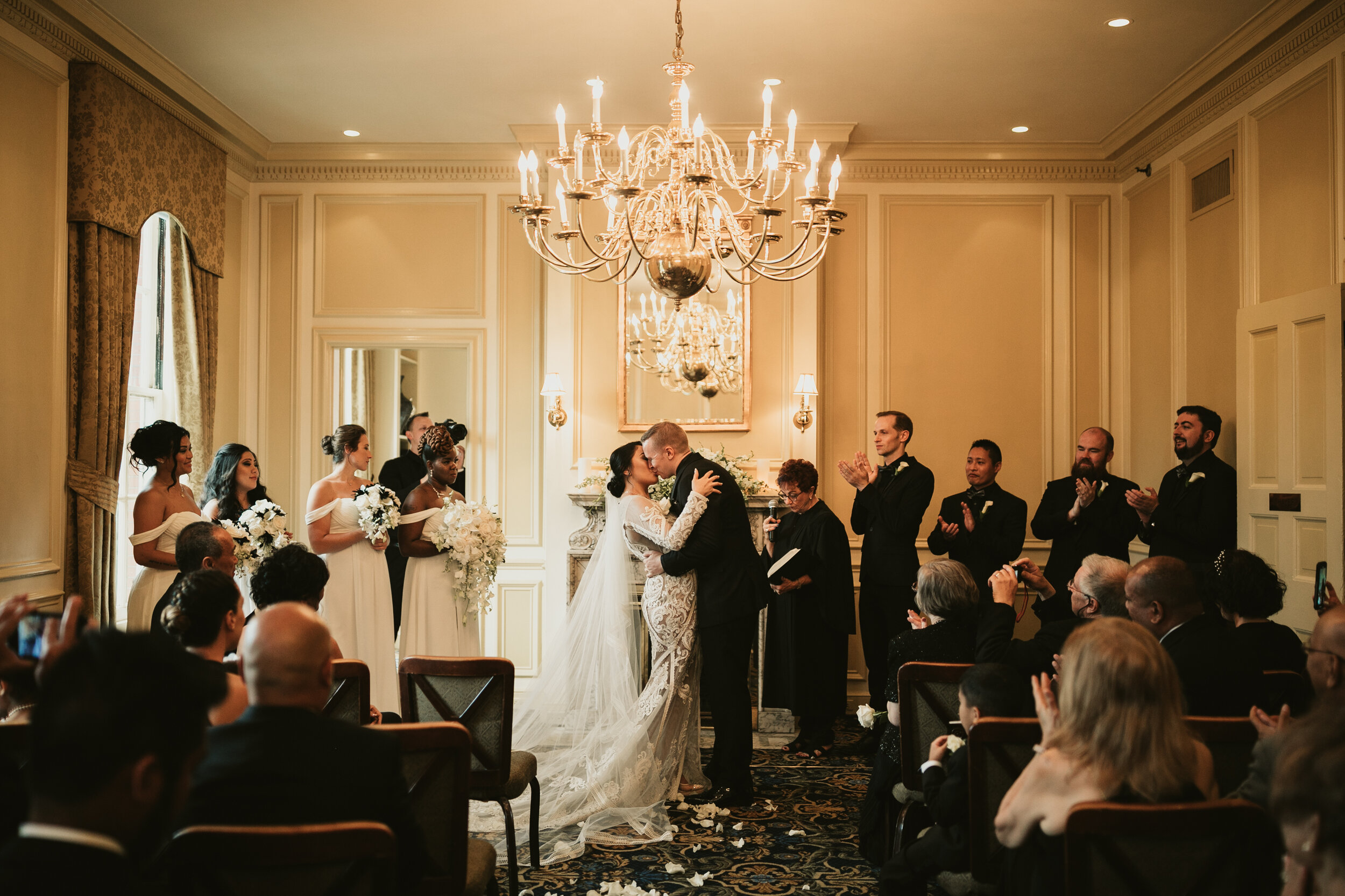 Wedding ceremony at Revere Hotel Boston Common
