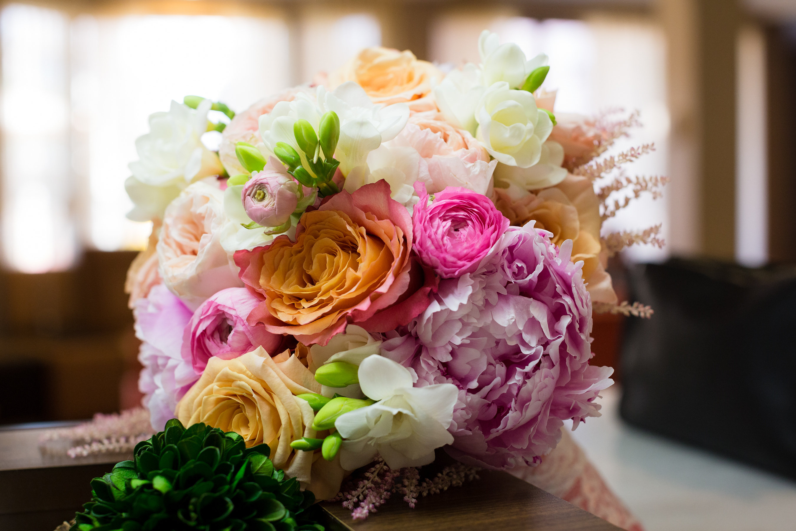 Summer bridesmaid bouquet by Stapleton Floral Design
