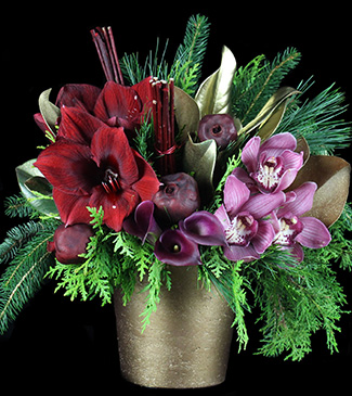 Bordeaux Elegance by Stapleton Floral Design